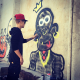 Image for article titled Justin Bieber's Latest Graffiti 'Art' Is Batshit Racist